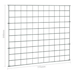 Gjerdesett 77,5×64 cm grønn