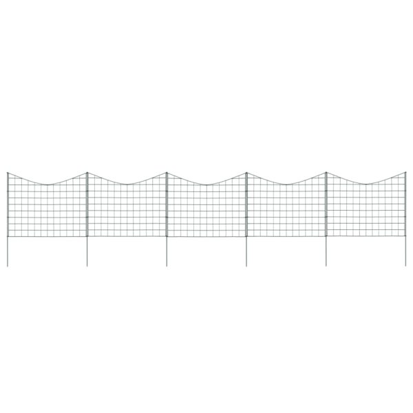 Gjerdesett buet lavere 77,5×64 cm grønn