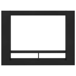 TV-benk svart 152x22x113 cm konstruert tre