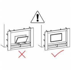 TV-benk sonoma eik 152x22x113 cm konstruert tre