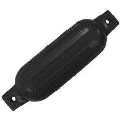 Båtfender 4 stk svart 41×11,5 cm PVC