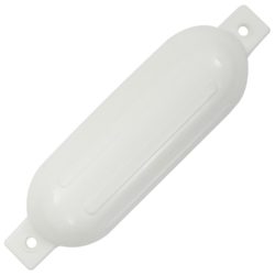 Båtfender 4 stk hvit 51×14 cm PVC