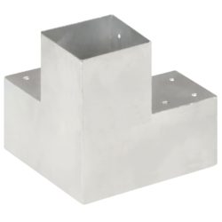 Stolpesko Y-form galvanisert metall 101×101 mm