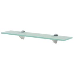 Flytende hyller 2 stk glass 50×10 cm 8 mm