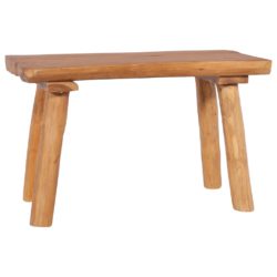 Hagebenk 80 cm heltre teak