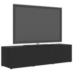 TV-benk grå 120x34x30 cm konstruert tre