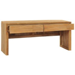 TV-benk 100x35x45 cm heltre teak