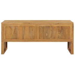 TV-benk 100x35x45 cm heltre teak