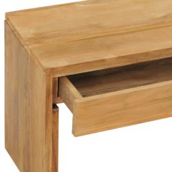 TV-benk 100x35x45 cm heltre teak