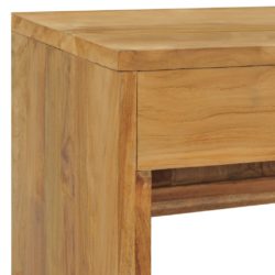 TV-benk 100x35x45 cm heltre teak