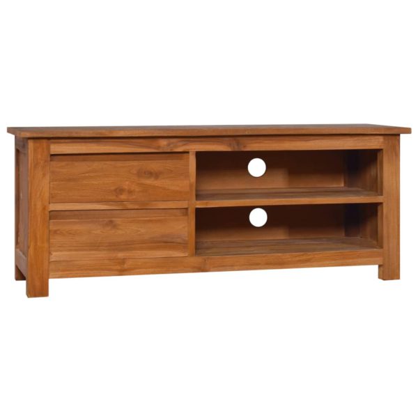 TV-benk 100x30x40 cm heltre teak