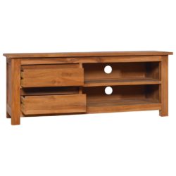 TV-benk 100x30x40 cm heltre teak