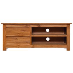 TV-benk 100x30x40 cm heltre teak