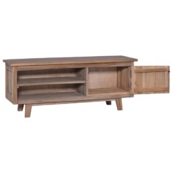 TV-benk 100x30x40 cm heltre teak