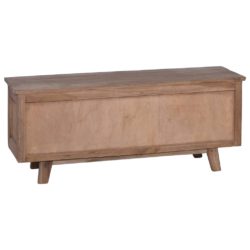 TV-benk 100x30x40 cm heltre teak