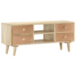 TV-benk 110x30x45 cm heltre mango