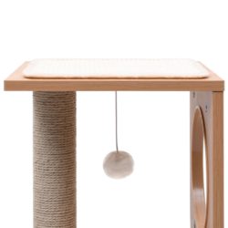 Kattetre med klorematte i sisal 60 cm