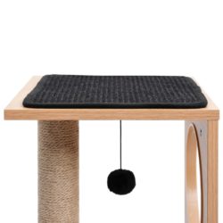 Kattetre med klorematte i sisal 60 cm