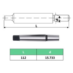 Borchuck med hurtigutløser MT2-B16 klemkapasitet 13 mm