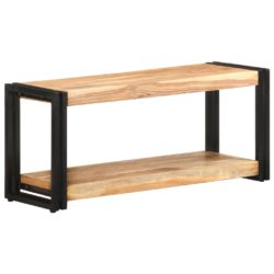 TV-benk 90x30x40 cm heltre akasie