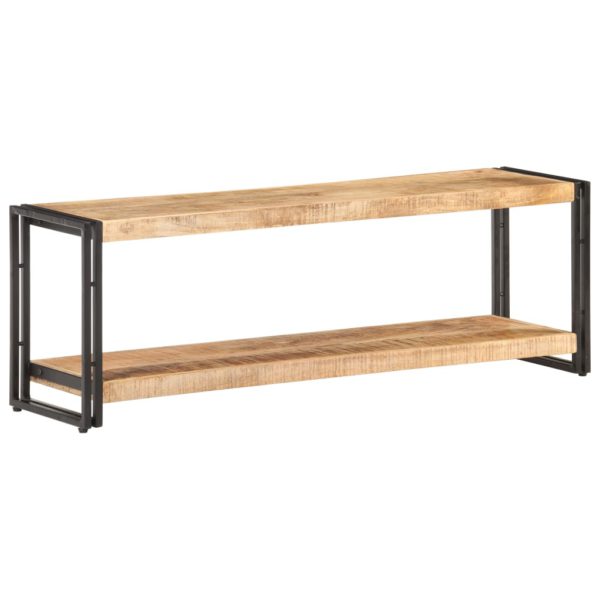 TV-benk 120x30x40 cm grovt mangotre