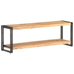 TV-benk 120x30x40 cm heltre akasie