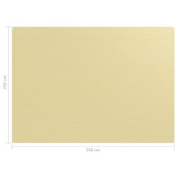 Teltteppe 250×350 cm beige