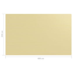 Teltteppe 250×400 cm beige