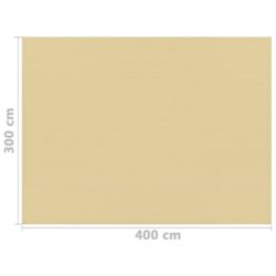 Teltteppe 300×400 cm beige