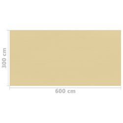 Teltteppe 300×600 cm beige