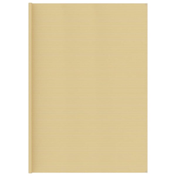 Teltteppe 400×400 cm beige