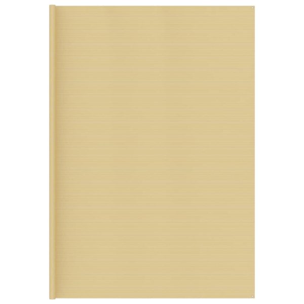 Teltteppe beige 400×800 cm HDPE