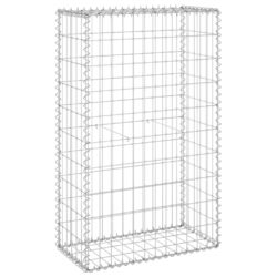 Gabion med dekker galvanisert stål 60x30x100 cm