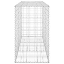 Gabion med dekker galvanisert stål 200x60x100 cm