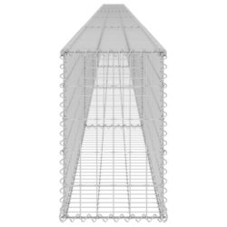 Gabion med topp- og bunndekke galvanisert stål 900x30x50 cm