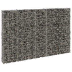 Gabion med topp- og bunndekke galvanisert stål 300x30x200 cm