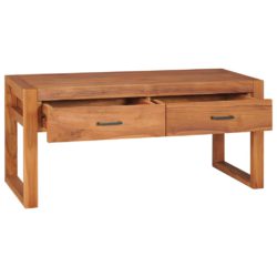 TV-benk 100x40x45 cm teak