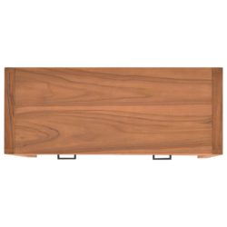 TV-benk 100x40x45 cm teak