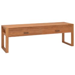 TV-benk 140x40x45 cm teak