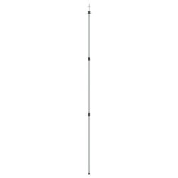 Teleskopiske presenningstenger 102-260 cm aluminium