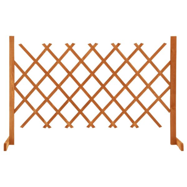 Espaliergjerde oransje 120×90 cm heltre gran