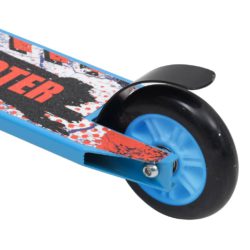 Stuntscooter med aluminiumstyre blå