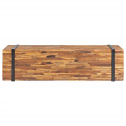 TV-benk 110x30x32,5 cm heltre teak