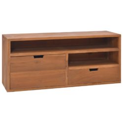 TV-benk 90x30x40 cm heltre teak