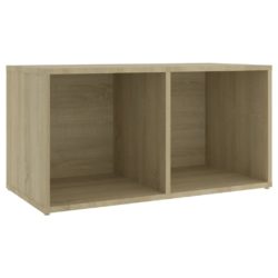 TV-benk sonoma eik 72x35x36,5 cm konstruert tre