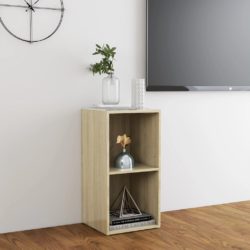 TV-benk sonoma eik 72x35x36,5 cm konstruert tre