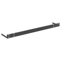 Flytende vegghyller 4 stk betonggrå 80×23,5×3,8 cm MDF