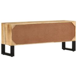 TV-benk 110x30x45 cm grovt mangotre