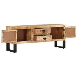 TV-benk 110x30x45 cm grovt mangotre