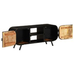 TV-benk 110x30x45 cm grovt mangotre